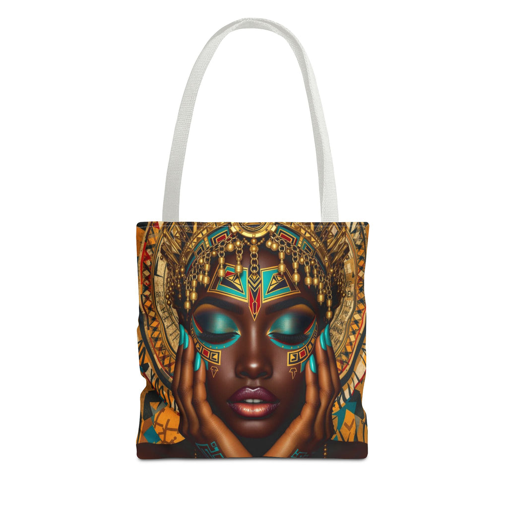 Bohemian Goddess Tote Bag | Cultural Art Carryall, Stylish Shopper & Unique Gift for Her