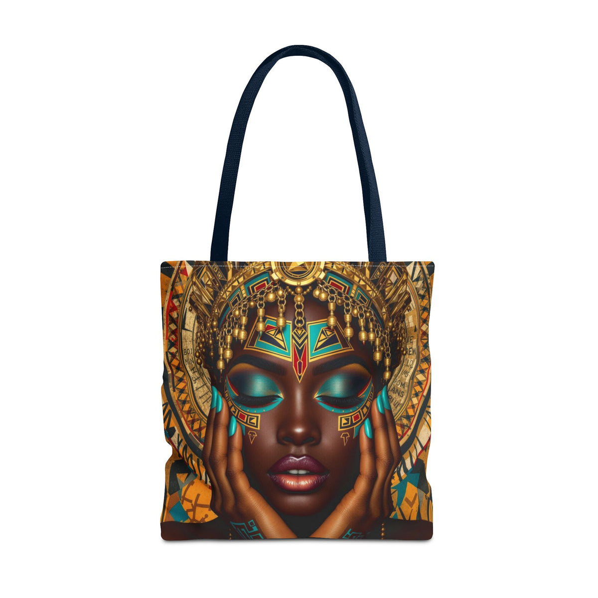 Bohemian Goddess Tote Bag | Cultural Art Carryall, Stylish Shopper & Unique Gift for Her